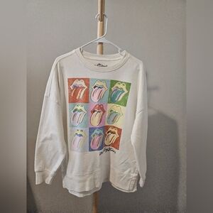 Rolling Stones Graphic Sweatshirt, Size M